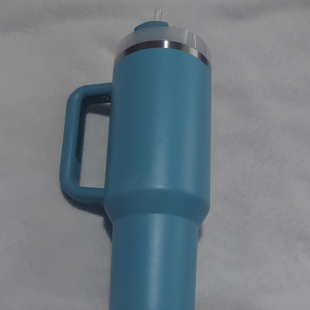 Stanley 40 Oz Blue Travel Mug - Picture 6 of 12